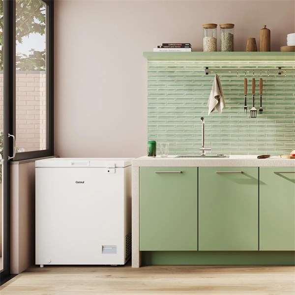 freezer horizontal consul 142L branco 127v