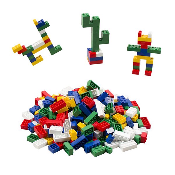 Brinquedo De Montar Interativo Plastico Blocos Infantil