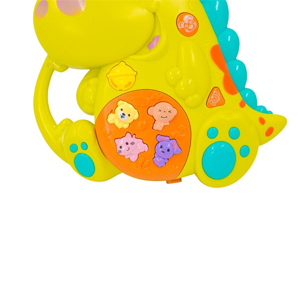 Teclado Piano Musical Bebe Brinquedo Infantil Som Dinossauro