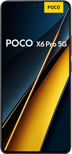 Smartphone Xiaomi POCO X6 Pro 5G 8GB+256GB NFC Dimensity 8300-Ultra 64MP câmera tripla 67W 120Hz AMOLED (Preto)