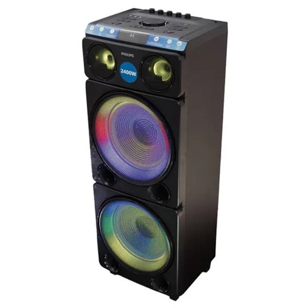 CAIXA AMP PHILIPS PARTY X5509 2X12" 2400