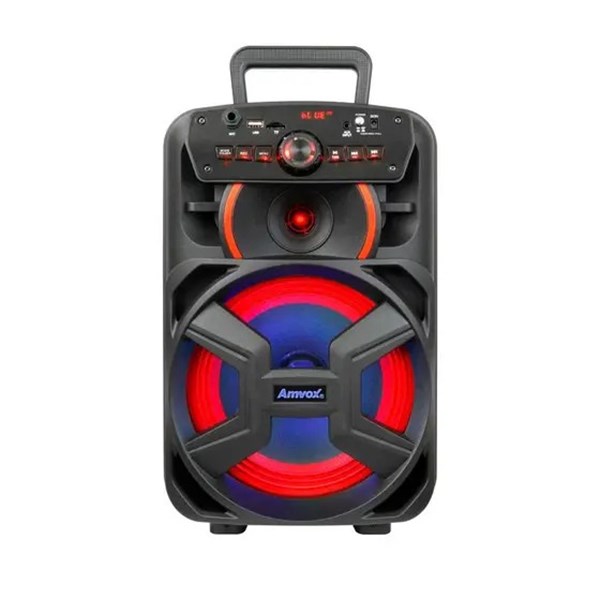 CAIXA AMPLIFICADA AMVOX 220 WATS RMS  110V