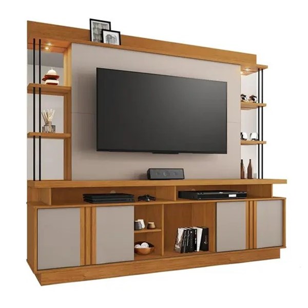 Home Esplendor Para TV Até 65" Cinamomo Off White JCM - JCM Movelaria