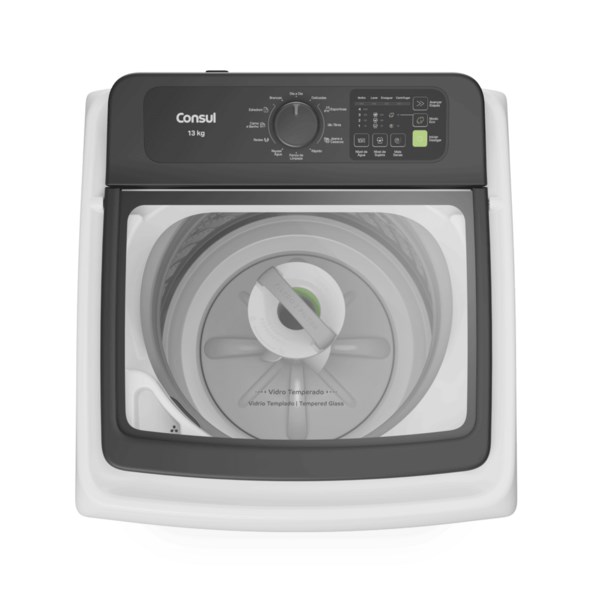 Máquina De Lavar Consul 13 Kg Branca Com Modo Eco