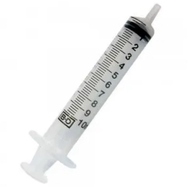 SERINGA DESCARTÁVEL SEM AGULHA 10ML BD LS