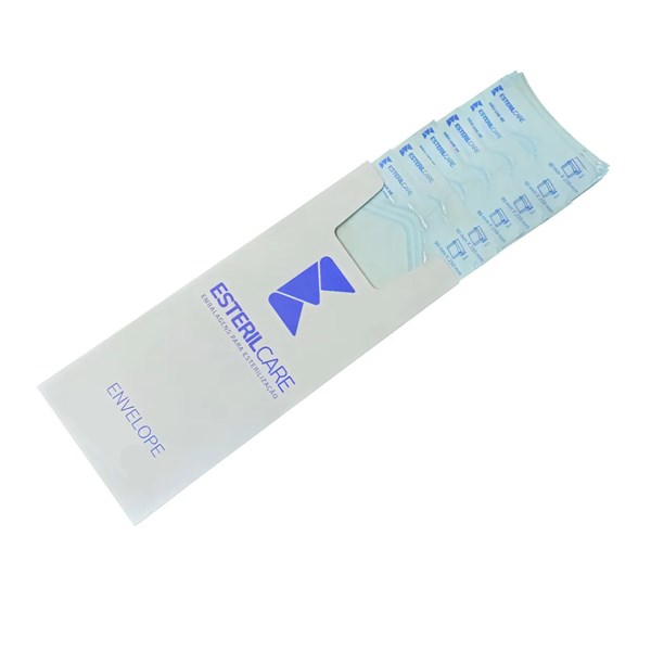 ENVELOPE AUTOSELANTE 15cm X 25cm c/ 100 und EsterilCare