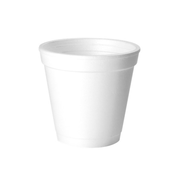 COPO TÉRMICO EPS BRANCO 120ML COPOBRAS PCT C/25 UND