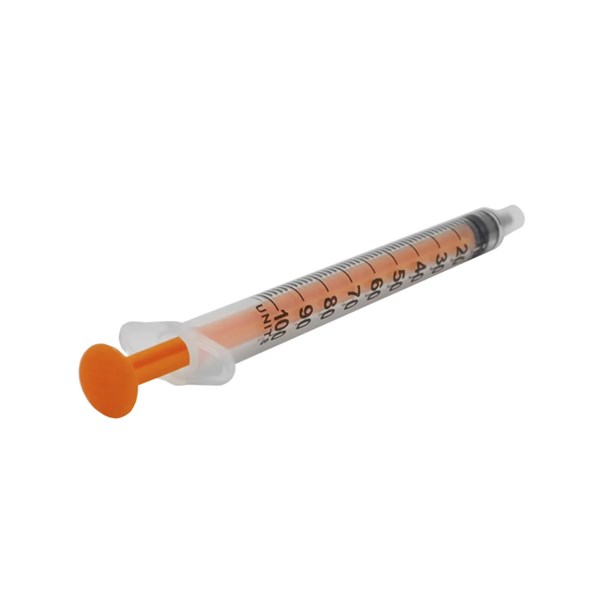 SERINGA INSULINA S/AG 1ML LUER SLIP UND MEDIX
