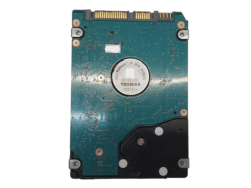 HDD SATA, TOSHIBA, 500GB, 2.5", 5400RPM, MK5076GSX, SEMINOVO