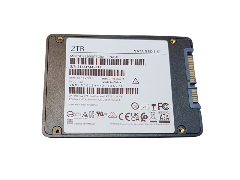 SSD NAS, 1TB, RED, 2.5", SATA III