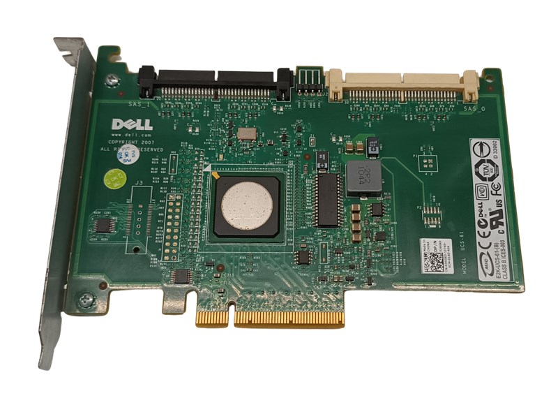 PLACA CONTROLADORA, DELL, POWEREDGE, T105, T110, T300, T310, T410, SEMINOVO