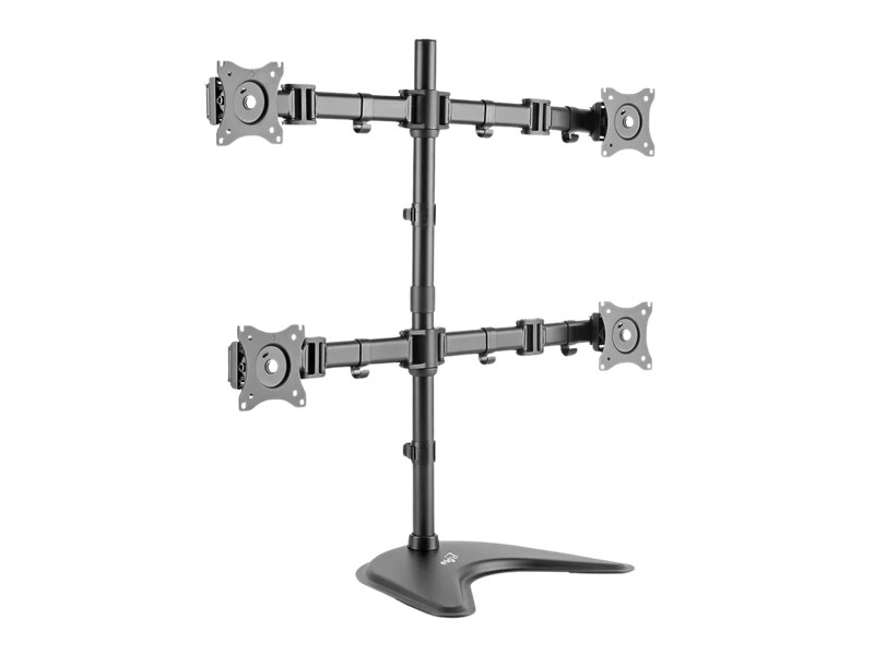 SUPORTE DE 4 MONITORES, MESA, ARTICULADO, COM PEDESTAL, ELG, T160ND4, 15"a 27", SEMINOVO