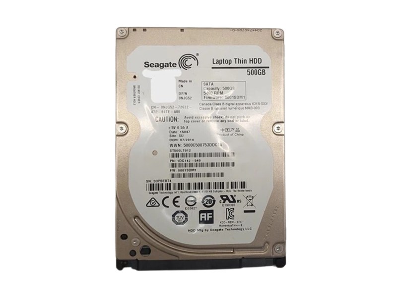 HDD 500GB, SEAGATE, ST500LT012, 2.5'', SEMINOVO