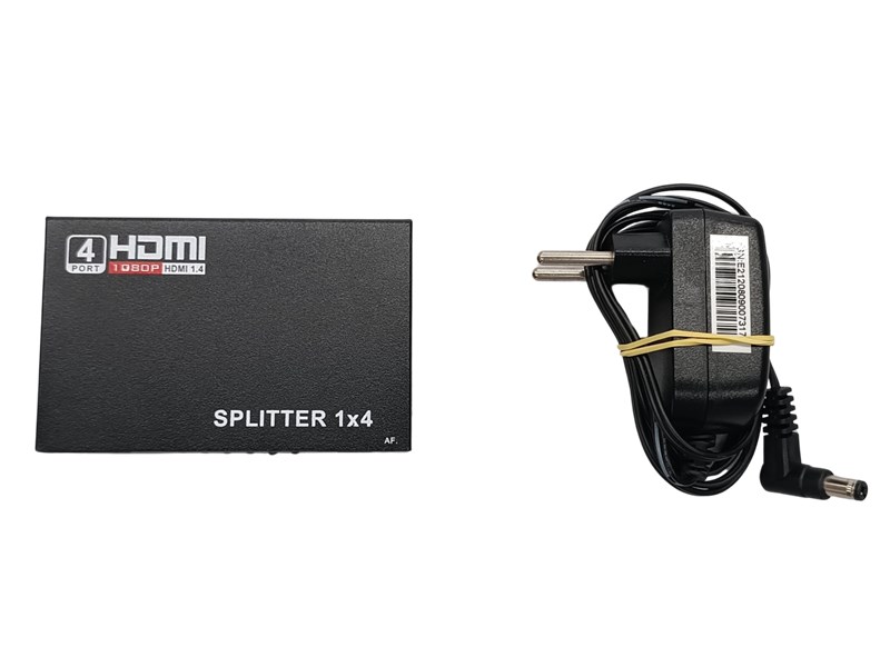 DIVISOR HDMI, 1x4, SPLITTER, FULL HD, SEMINOVO