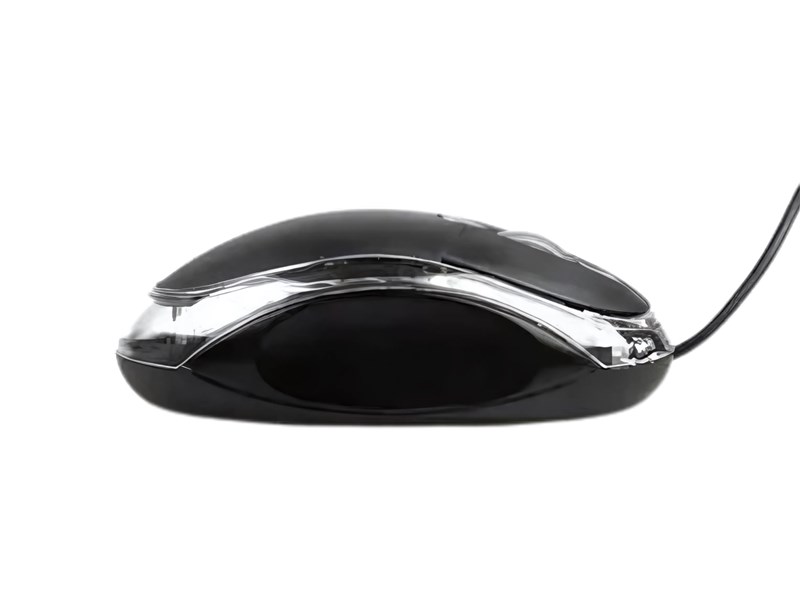 MOUSE COM FIO, CLASSIC, 1200DPI, ÓPTICO, PRETO