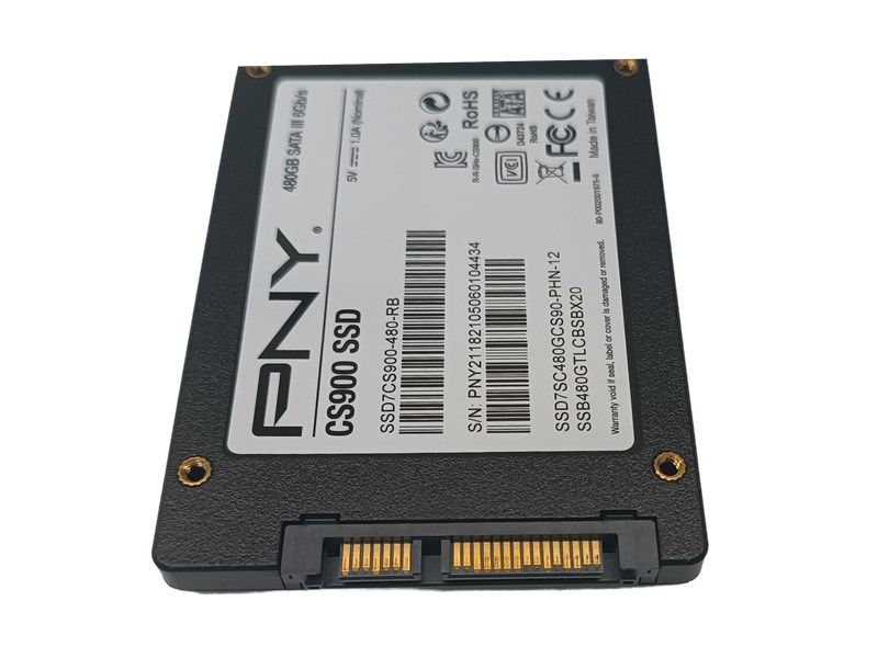 SSD SATA, 480GB, PNY, CS900, SEMINOVO