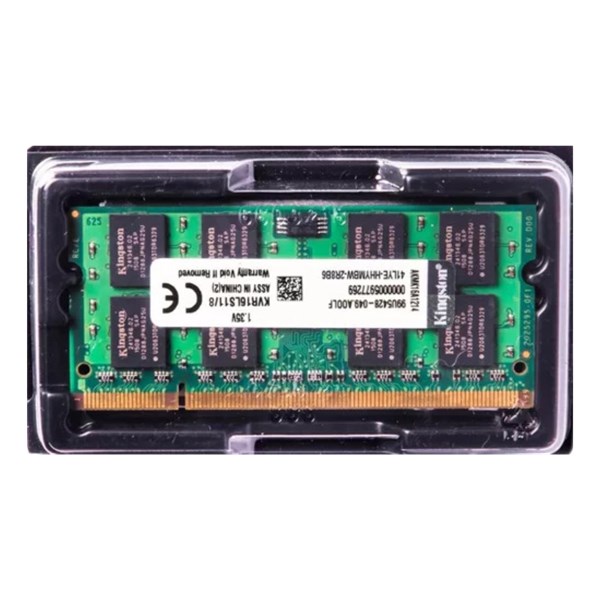 MEMORIA NOTEBOOK, DDR3, 8GB, 1600 MHZ, 1.5V, KINGSTON, KVR16S11/8