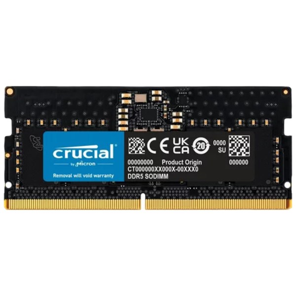 MEMORIA DESKTOP, DDR5, 32GB, 4800 MHZ, CRUCIAL, CT32G48C40U5