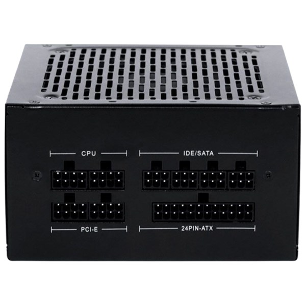 FONTE DE ALIMENTAÇÃO 500W, 80 PLUS, PCYES, FULL- MODULAR, SHOCKER BLACK VULCAN, FM500WBV