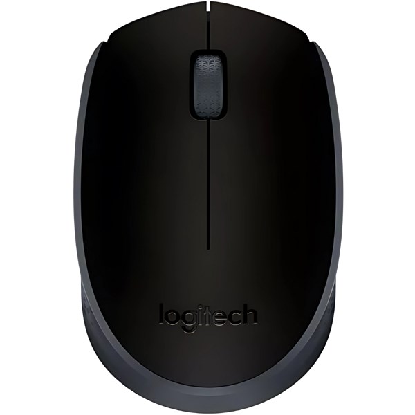 MOUSE LOGITECH, M170, SEM FIO, PRETO