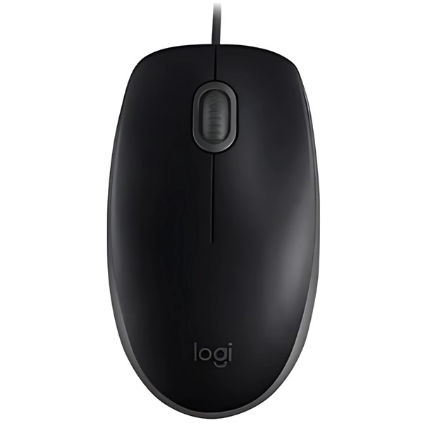 MOUSE LOGITECH, M110, SILENT, PRETO, C/ FIO