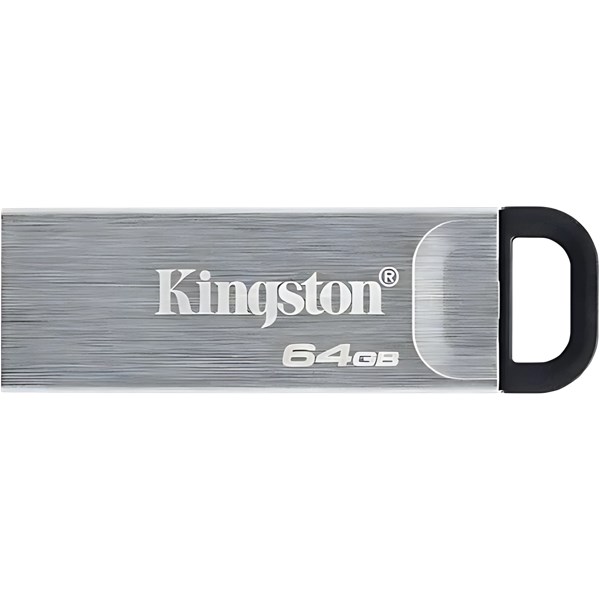 PENDRIVE, 64GB, KINGSTON, DATATRAVELER KYSON, DTKN64GB, METAL, 3.2, USB