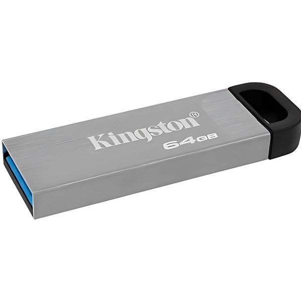PENDRIVE, 64GB, KINGSTON, DATATRAVELER KYSON, DTKN64GB, METAL, 3.2, USB