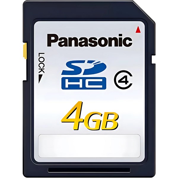 CARTAO DE MEMORIA SD, 4GB, PANASONIC, CLASSE 10