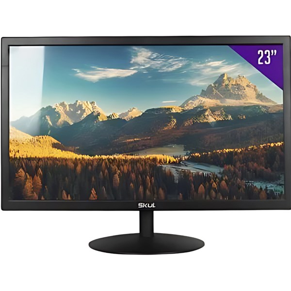 MONITOR LED 23", SKUL, BASE FIXA, SM2355MS