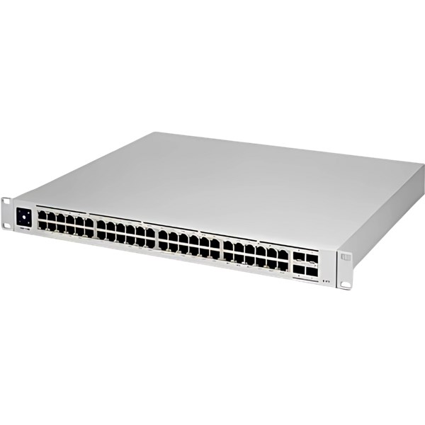 SWITCH 48 PORTAS, 32 PORTAS POE+, 4X SFP GIGA, 100/1000MB, UNIFI, USW-48-POE