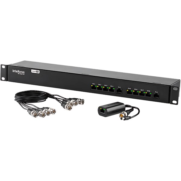 POWER BALUN, INTELBRAS, VB 3008 WP, 08 CANAIS