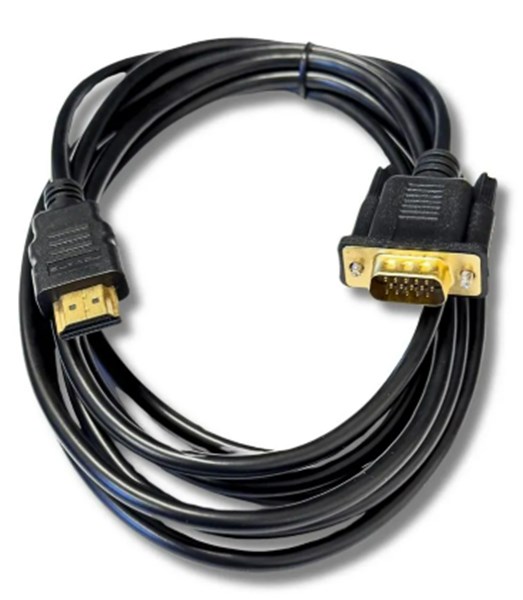 CABO HDMI PARA VGA, TOMATE, MCB-039, 3M