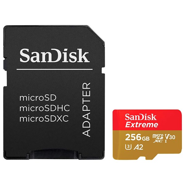 CARTAO DE MEMORIA SD EXTREME, 256GB, SANDISK