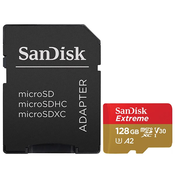 CARTAO DE MEMORIA SD EXTREME, 128GB, SANDISK