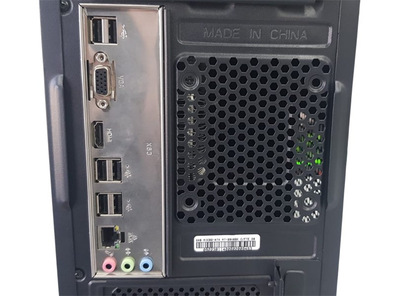 PC MONTADO, CORE I5-2400, 8GB, SSD 240GB, WIN 10 PRO, SEMINOVO