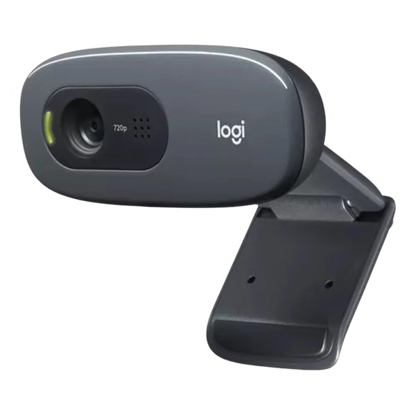 WEBCAM, LOGITECH, HD, PRETA, C270