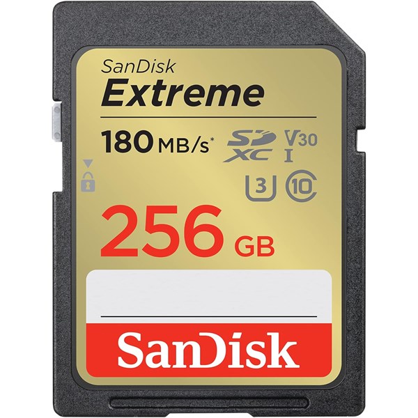 CARTAO DE MEMORIA SD EXTREME, 256GB, SANDISK