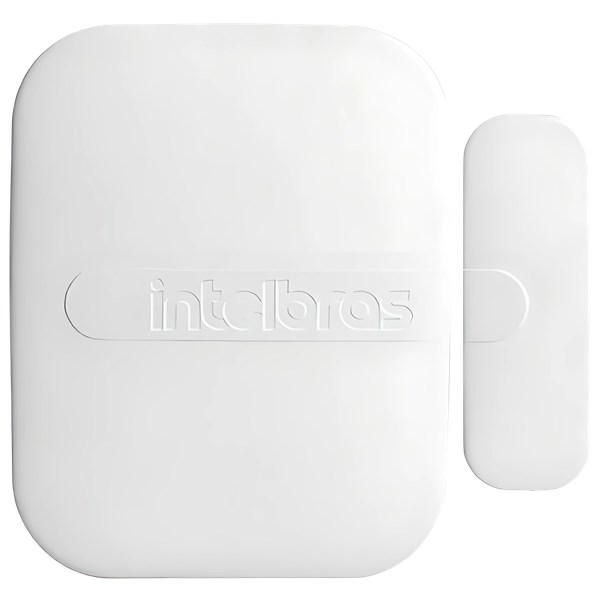 SENSOR MAGNÉTICO ABERTURA SEM FIO XAS LIGHT BRANCO INTELBRAS