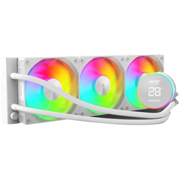 WATER COOLER, WAC8 KMEX INFINITE SPACE, 240MM, ARGB, BRANCO