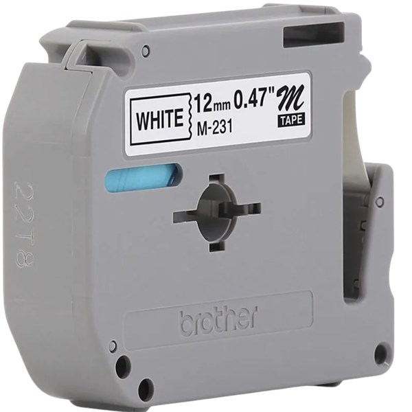 ETIQUETA ROTULADORA, BROTHER, 12MM