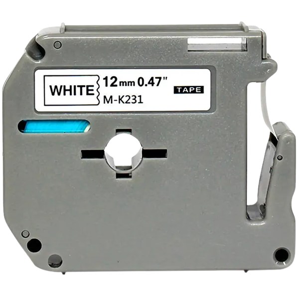 ETIQUETA ROTULADORA, BROTHER, 12MM