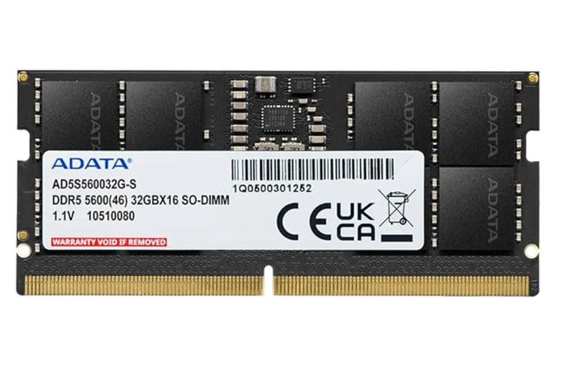 MEMORIA NOTEBOOK, DDR5, 32GB, 5600 MHZ, ADATA, AD5S560032GS