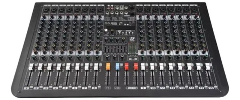 MESA DE SOM PROFISSIONAL, STANER, MX1606FXR. 16 CANAIS