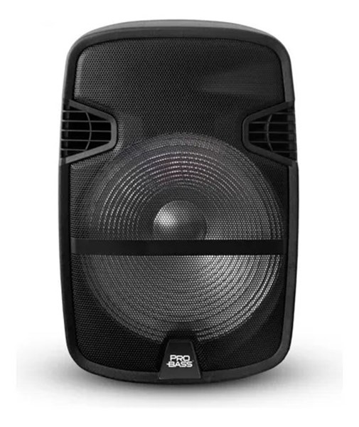 CAIXA DE SOM, PROBASS, 400W, RMS STREET 12, PRETO