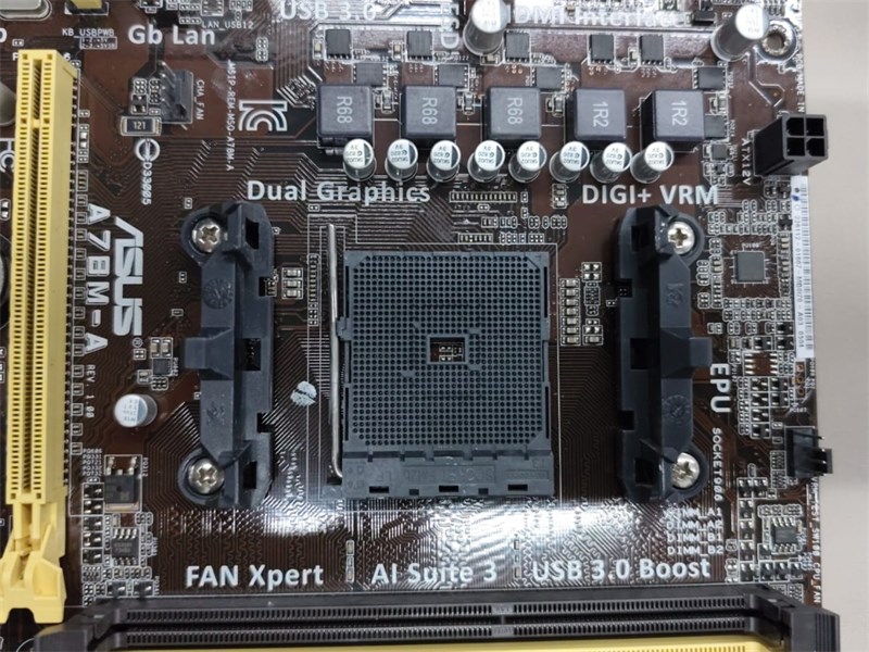 PLACA MAE AMD, ASUS, A78M-A, AMD A78, SEMINOVO