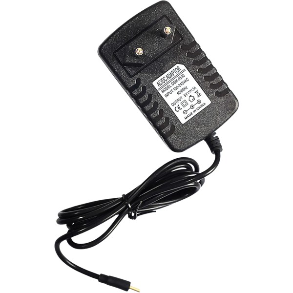 FONTE DE ALIMENTAÇÃO 5V,  USBC, COM BOTÃO DE POWER, COMPATÍVEL, RASPBERRY PI4