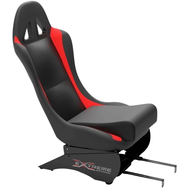 COCKPIT SIMULADOR, ESTAÇÃO COMPLETA, VE.3, EXTREME SIMRACING, BANCO VERMELHO