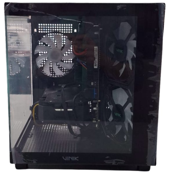 COMPUTADOR AQUARIO PRETO, INTEL CORE I5-14400F, DDR5 16GB, NVME 512GB, GPU RTX 5060, FREEDOS