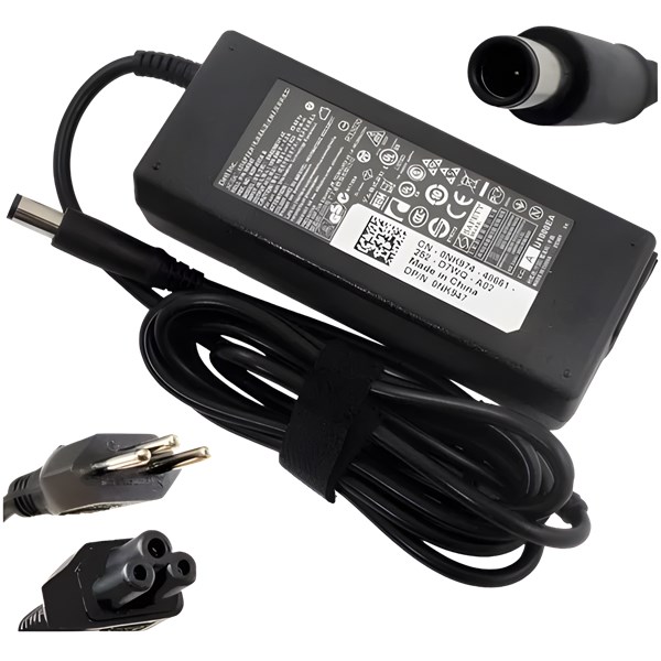 CARREGADOR PARA NOTEBOOK, DELL, 65W, 7.4MM, 19.5V, 3.34A, ORIGINAL
