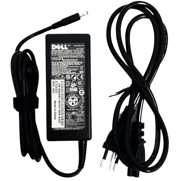 CARREGADOR PARA NOTEBOOK, DELL, 65W, 19.5V, 3.34A, ORIGINAL
